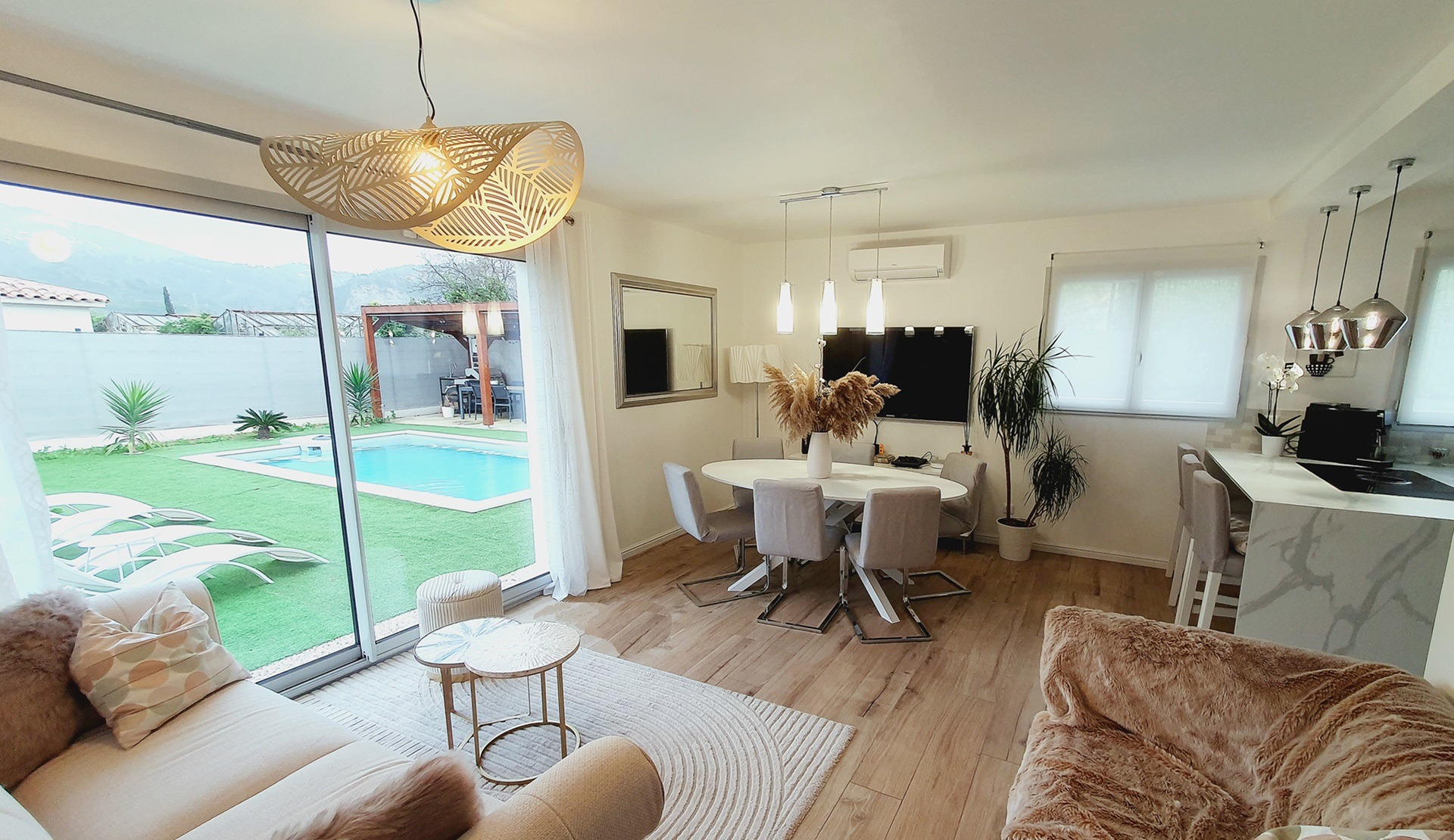 living room after image